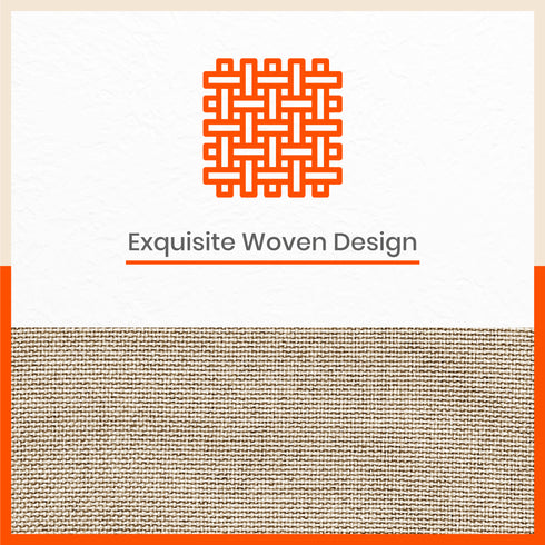AKIRA Jute Cushion Covers For Home | Multicolour (Set of 3 - 16 x 16 Inches)